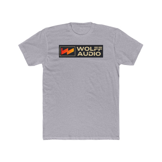 WOLFF AUDIO Unisex Cotton Crew Tee