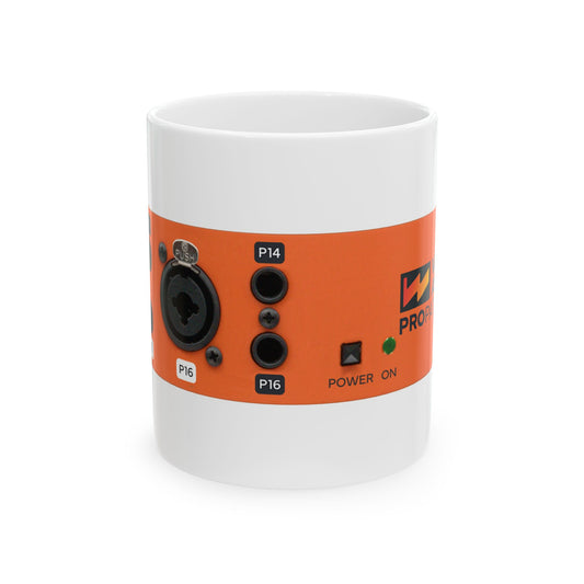 Music Lover's Ceramic Mug, Perfect Gift for Musicians, Studio Enthusiasts, Sound Engineers, Fun Coffee Mug, Unique Music Decor