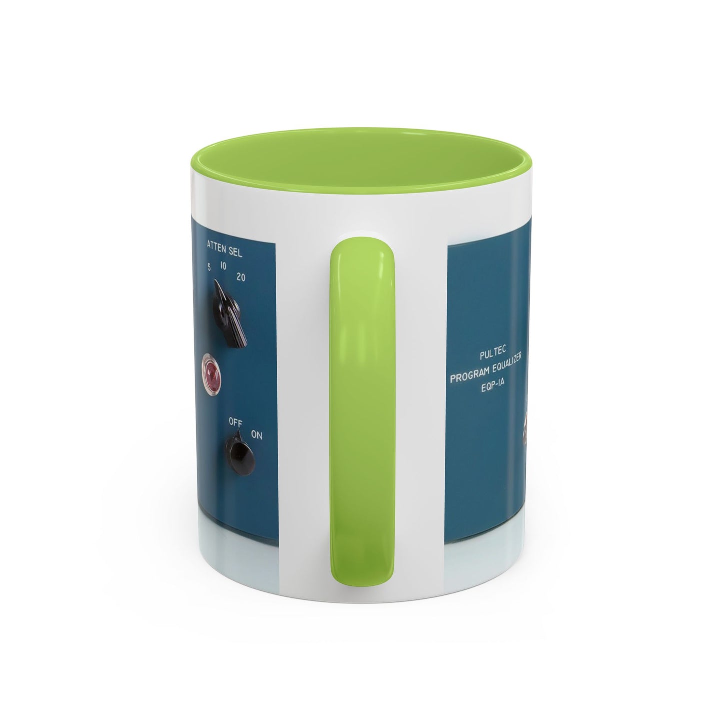 PULTEC Ceramic Mug, Perfect Gift for Musicians, Studio Enthusiasts, Sound Engineers, Fun Coffee Mug, Unique Music Decor