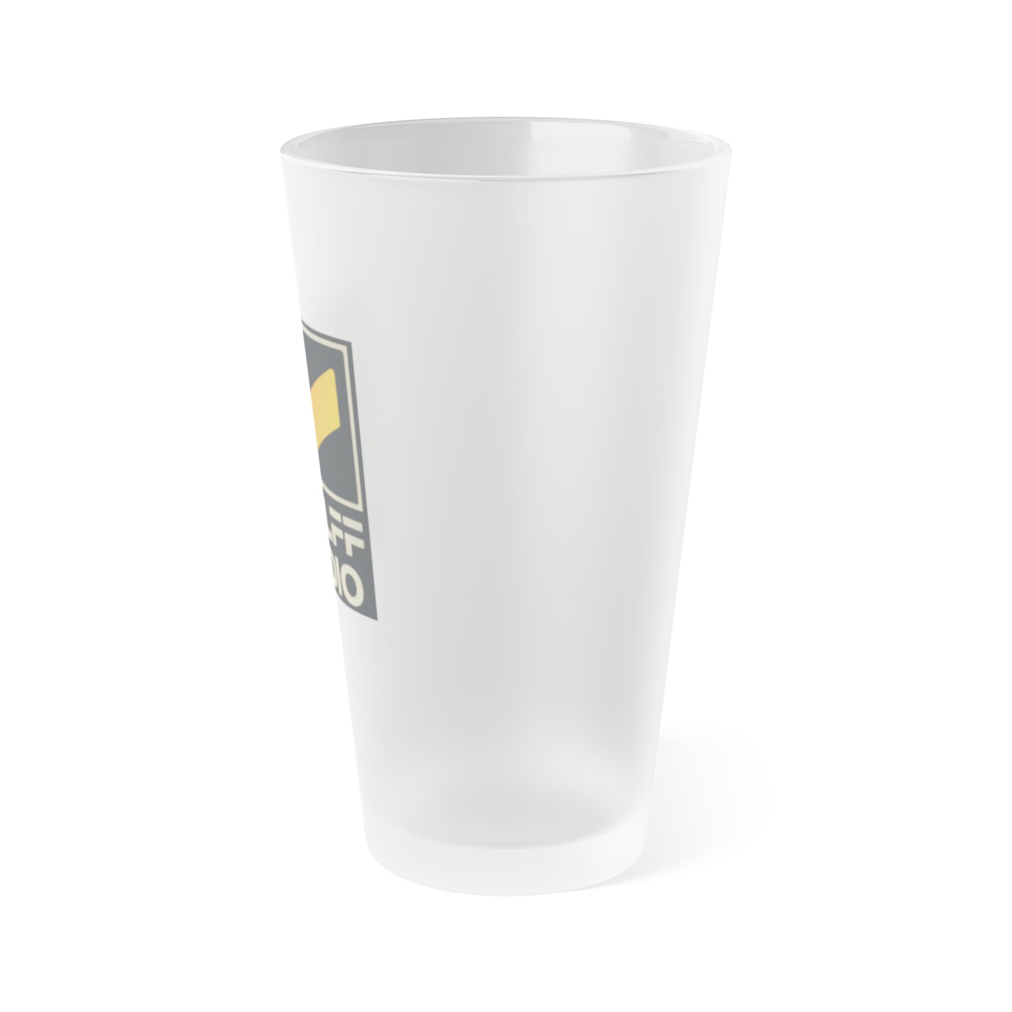Frosted Pint Glass, 16oz