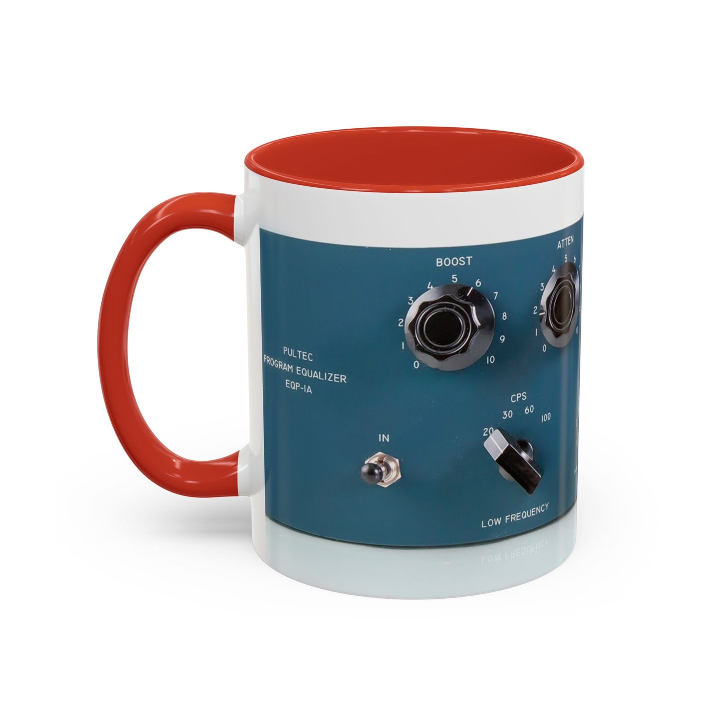 PULTEC Ceramic Mug, Perfect Gift for Musicians, Studio Enthusiasts, Sound Engineers, Fun Coffee Mug, Unique Music Decor