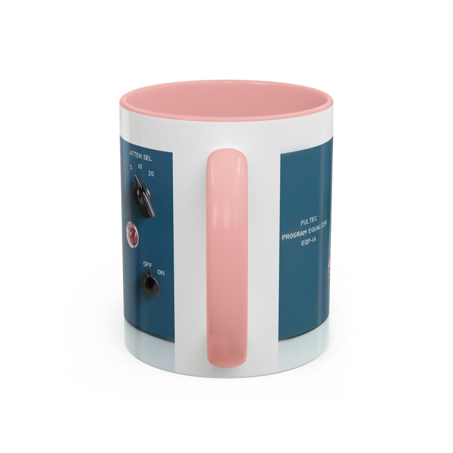 PULTEC Ceramic Mug, Perfect Gift for Musicians, Studio Enthusiasts, Sound Engineers, Fun Coffee Mug, Unique Music Decor
