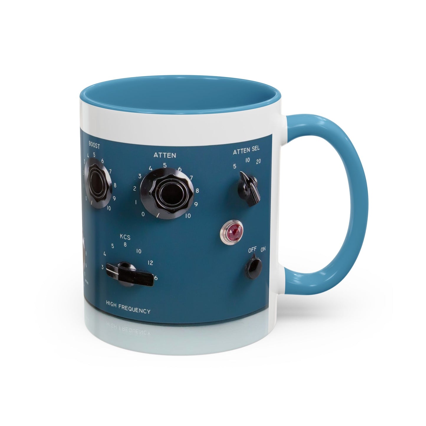 PULTEC Ceramic Mug, Perfect Gift for Musicians, Studio Enthusiasts, Sound Engineers, Fun Coffee Mug, Unique Music Decor