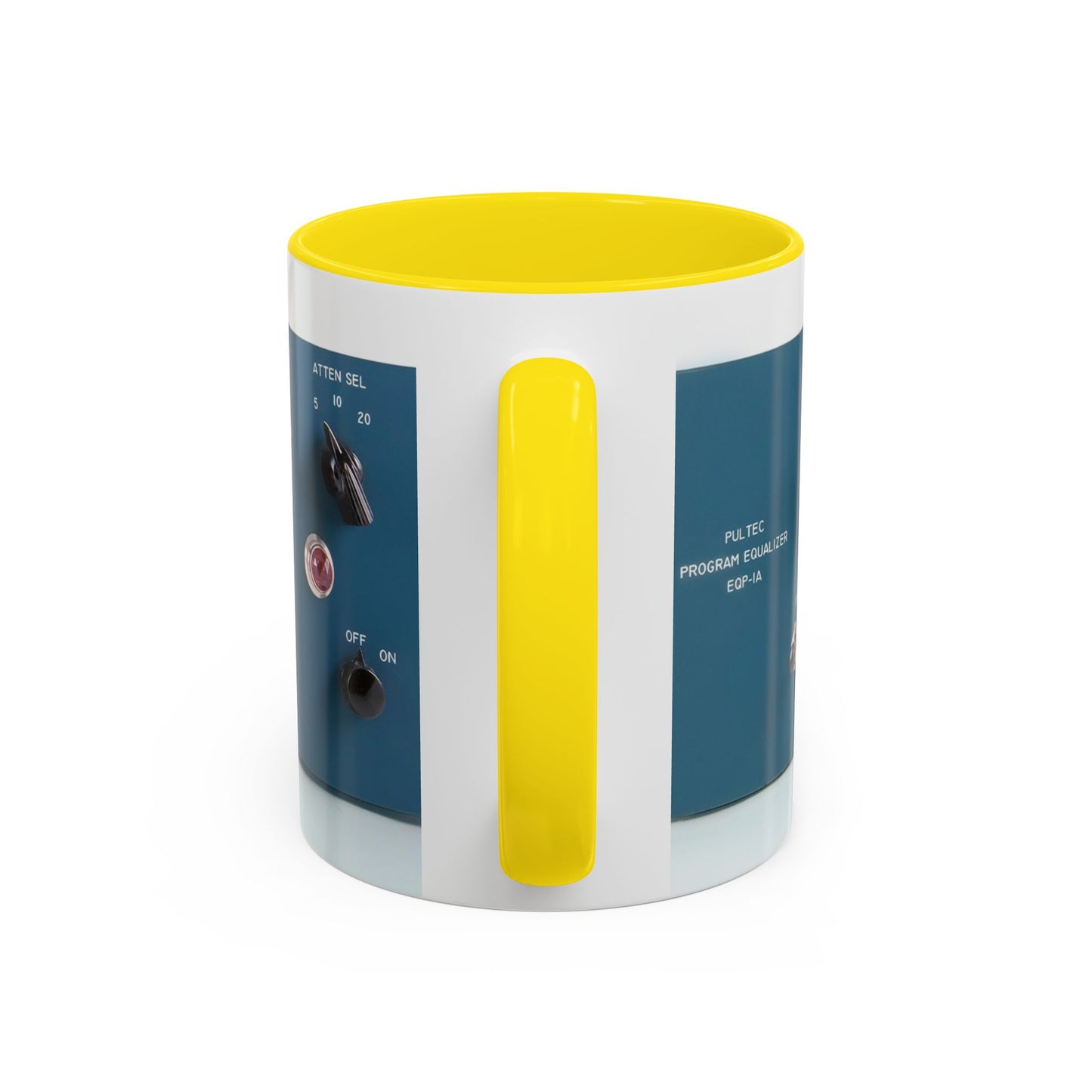 PULTEC Ceramic Mug, Perfect Gift for Musicians, Studio Enthusiasts, Sound Engineers, Fun Coffee Mug, Unique Music Decor