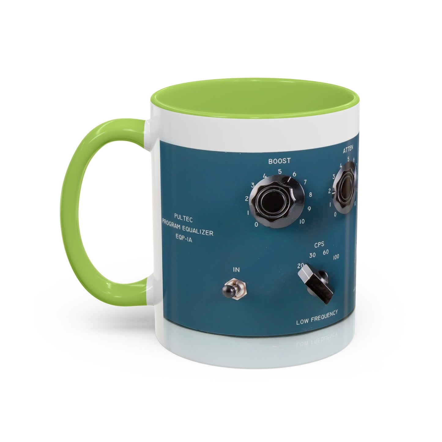 PULTEC Ceramic Mug, Perfect Gift for Musicians, Studio Enthusiasts, Sound Engineers, Fun Coffee Mug, Unique Music Decor