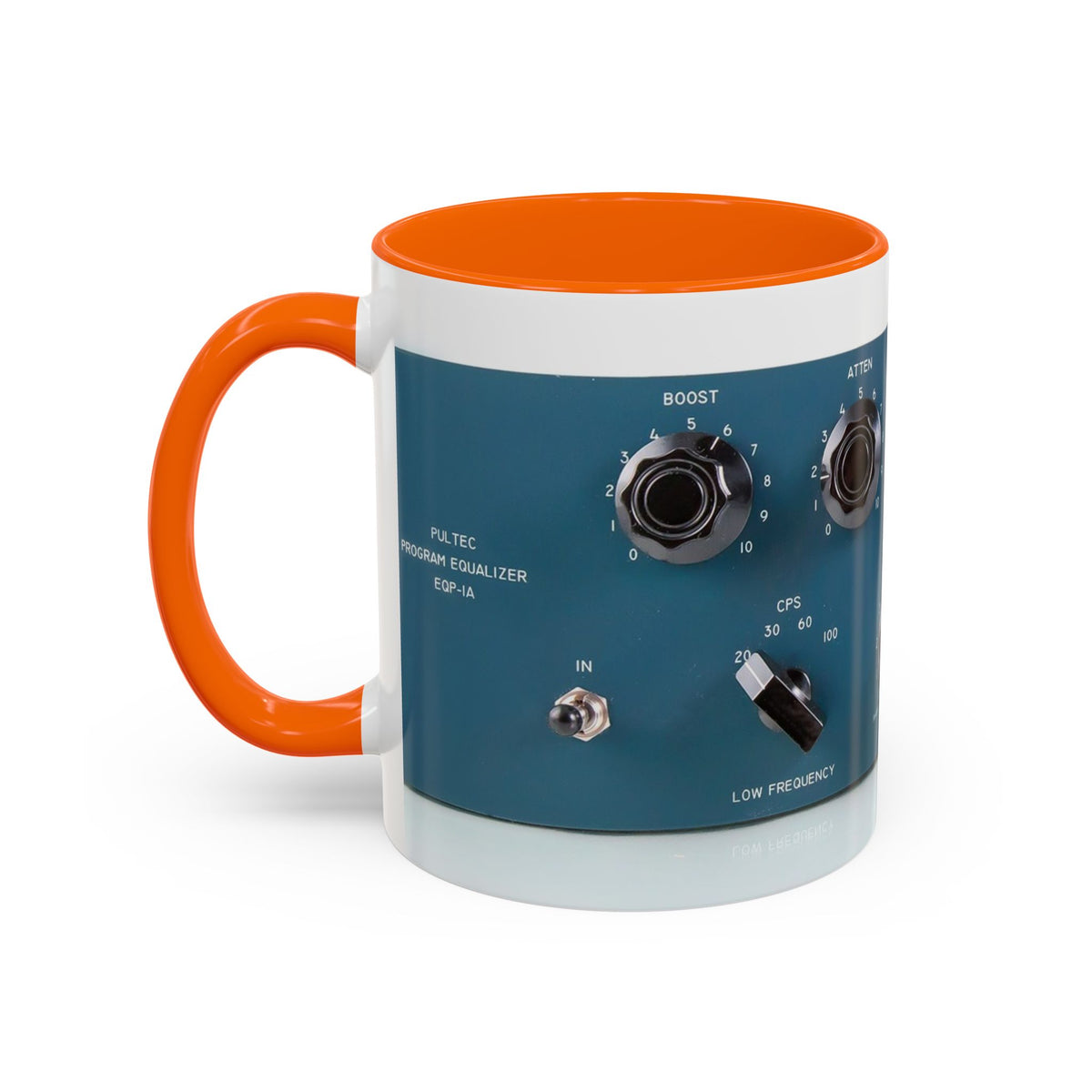 PULTEC Ceramic Mug, Perfect Gift for Musicians, Studio Enthusiasts, Sound Engineers, Fun Coffee Mug, Unique Music Decor