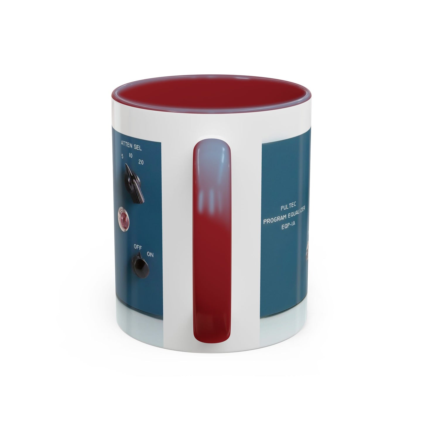 PULTEC Ceramic Mug, Perfect Gift for Musicians, Studio Enthusiasts, Sound Engineers, Fun Coffee Mug, Unique Music Decor