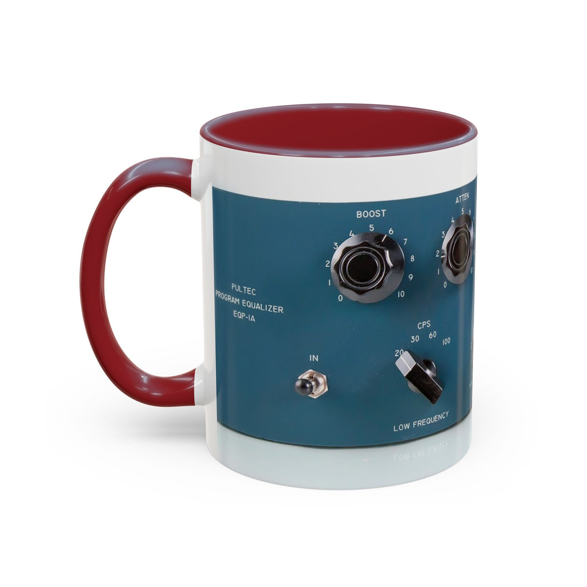 PULTEC Ceramic Mug, Perfect Gift for Musicians, Studio Enthusiasts, Sound Engineers, Fun Coffee Mug, Unique Music Decor