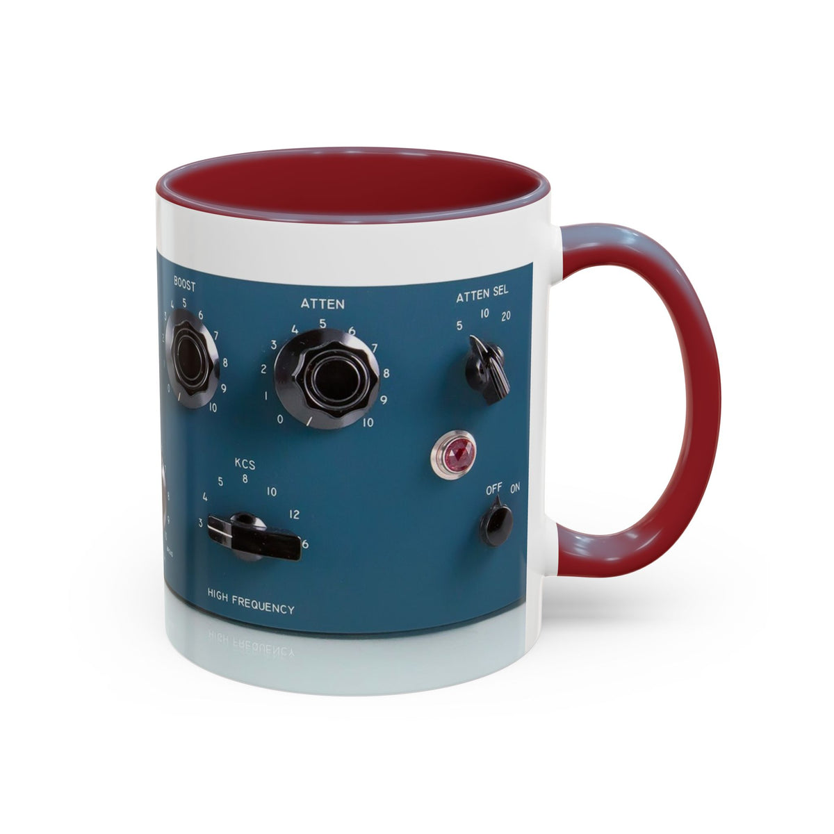 PULTEC Ceramic Mug, Perfect Gift for Musicians, Studio Enthusiasts, Sound Engineers, Fun Coffee Mug, Unique Music Decor