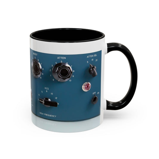 PULTEC Ceramic Mug, Perfect Gift for Musicians, Studio Enthusiasts, Sound Engineers, Fun Coffee Mug, Unique Music Decor