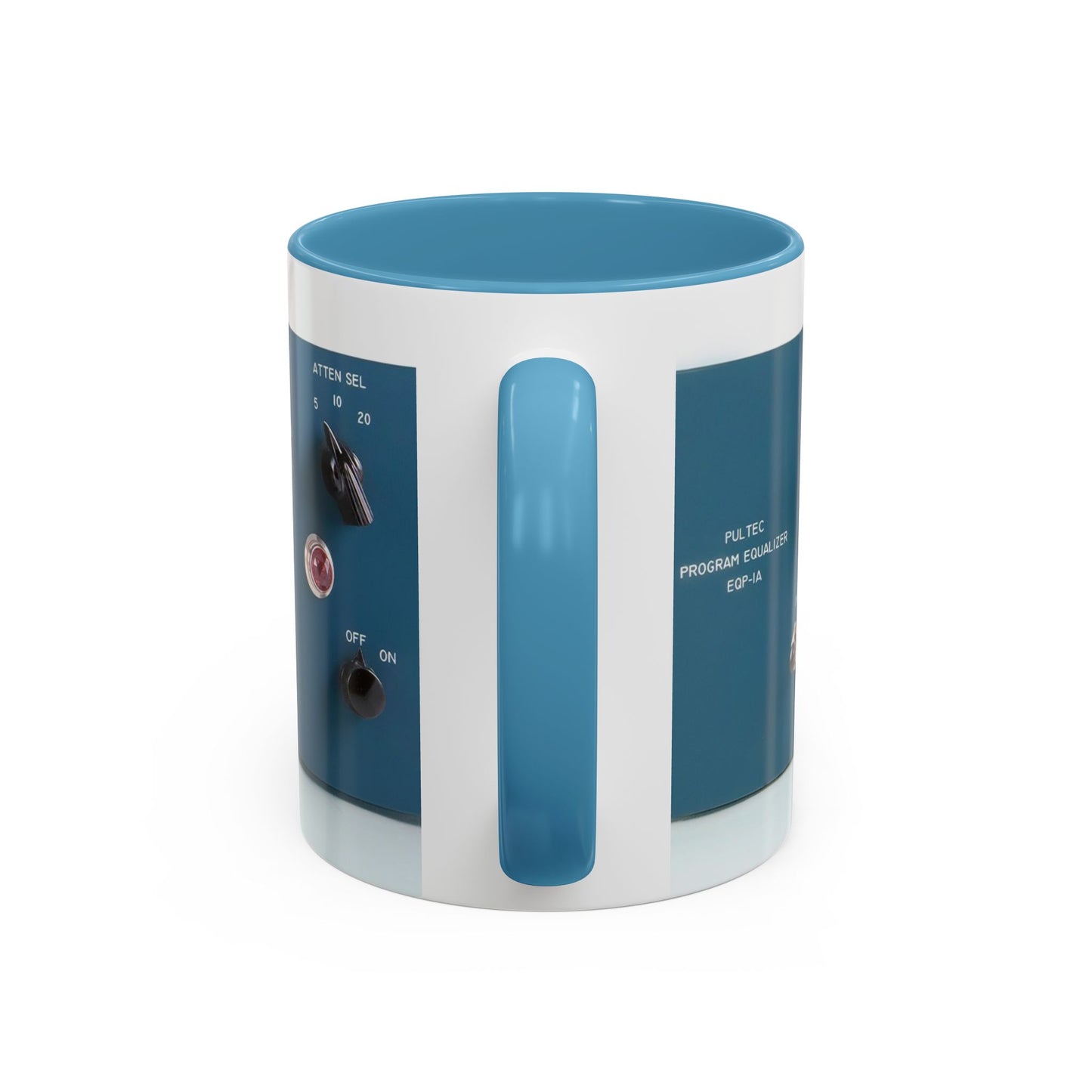 PULTEC Ceramic Mug, Perfect Gift for Musicians, Studio Enthusiasts, Sound Engineers, Fun Coffee Mug, Unique Music Decor