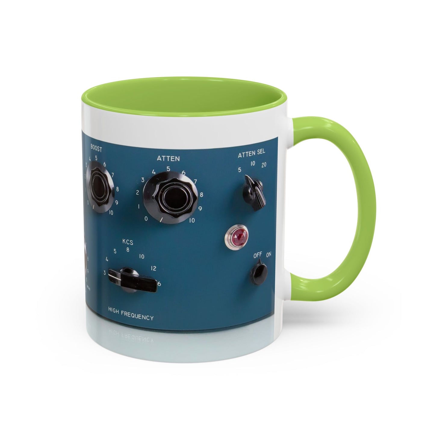 PULTEC Ceramic Mug, Perfect Gift for Musicians, Studio Enthusiasts, Sound Engineers, Fun Coffee Mug, Unique Music Decor