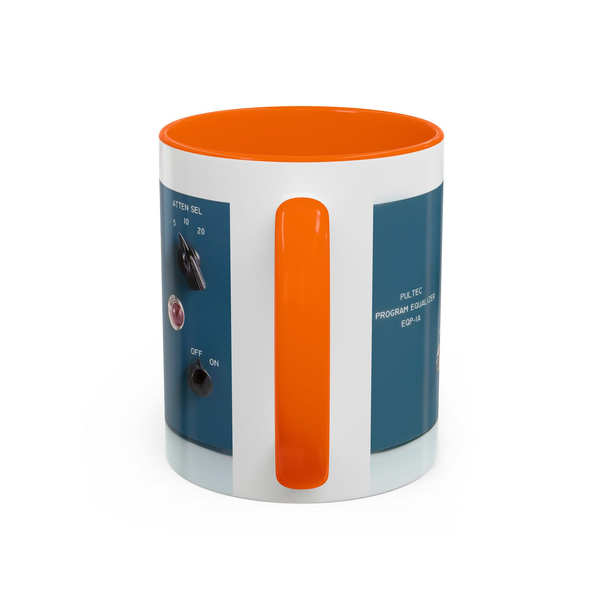 PULTEC Ceramic Mug, Perfect Gift for Musicians, Studio Enthusiasts, Sound Engineers, Fun Coffee Mug, Unique Music Decor
