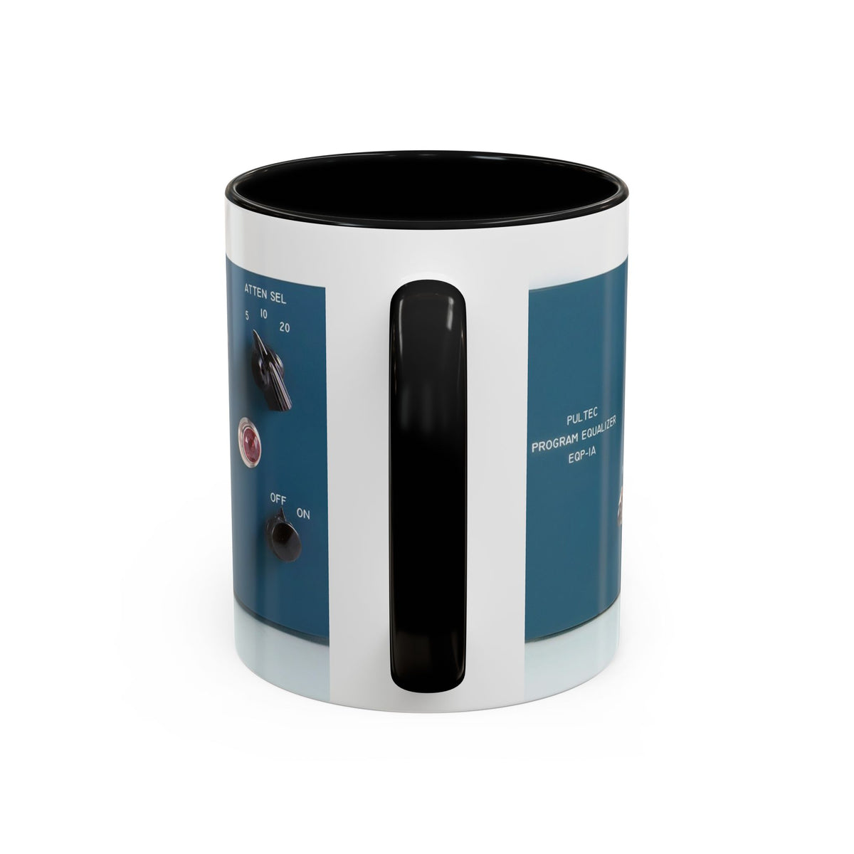 PULTEC Ceramic Mug, Perfect Gift for Musicians, Studio Enthusiasts, Sound Engineers, Fun Coffee Mug, Unique Music Decor