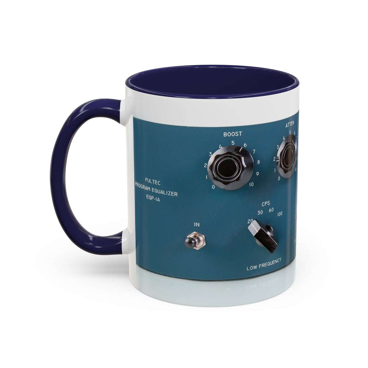 PULTEC Ceramic Mug, Perfect Gift for Musicians, Studio Enthusiasts, Sound Engineers, Fun Coffee Mug, Unique Music Decor