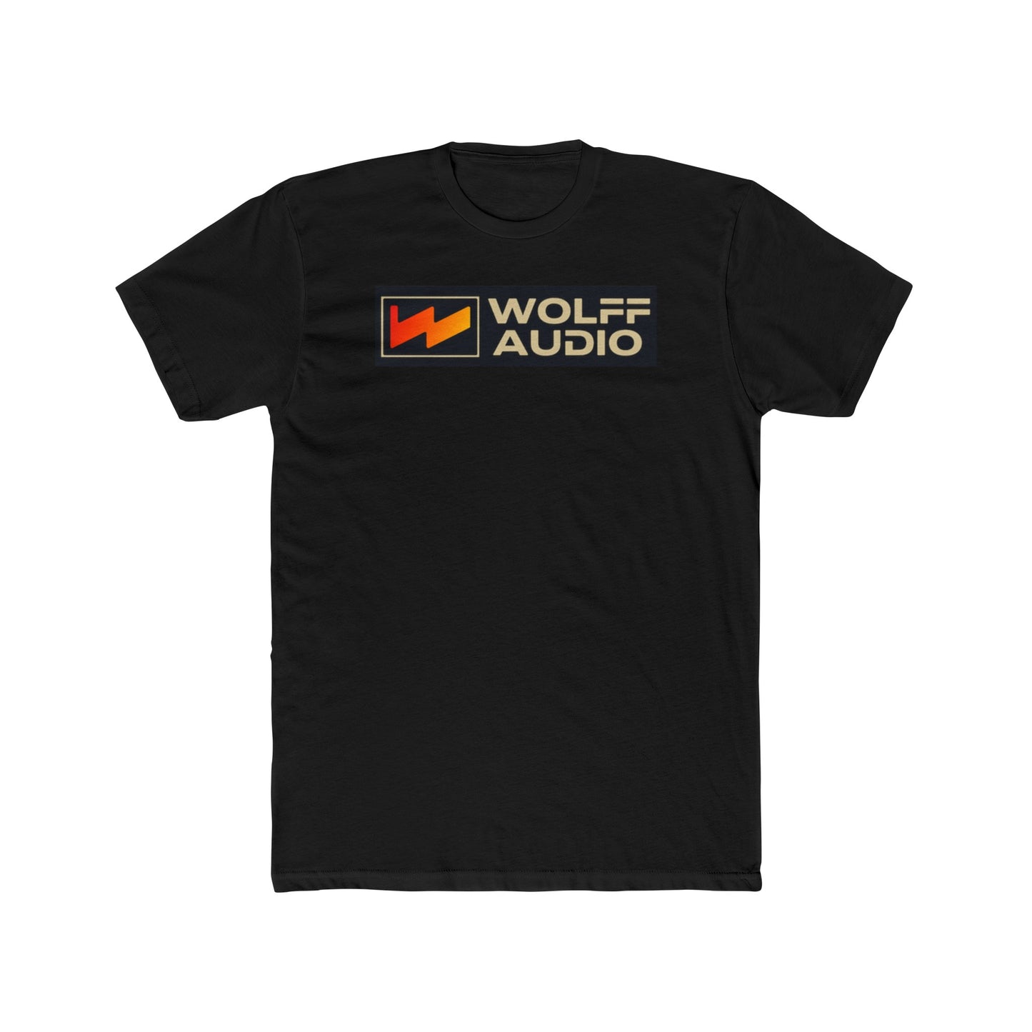 WOLFF AUDIO Unisex Cotton Crew Tee