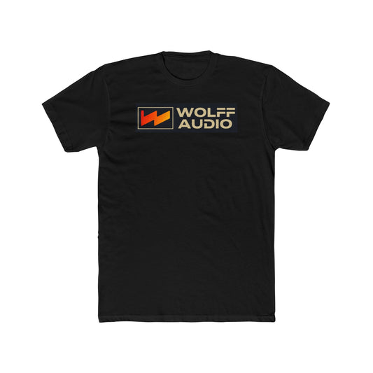 WOLFF AUDIO Unisex Cotton Crew Tee
