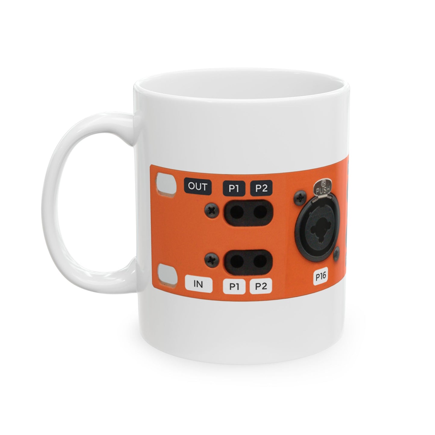 ProPatch Lover's Ceramic Mug, Perfect Gift for Musicians, Studio Enthusiasts, Sound Engineers, Fun Coffee Mug, Unique Music Decor