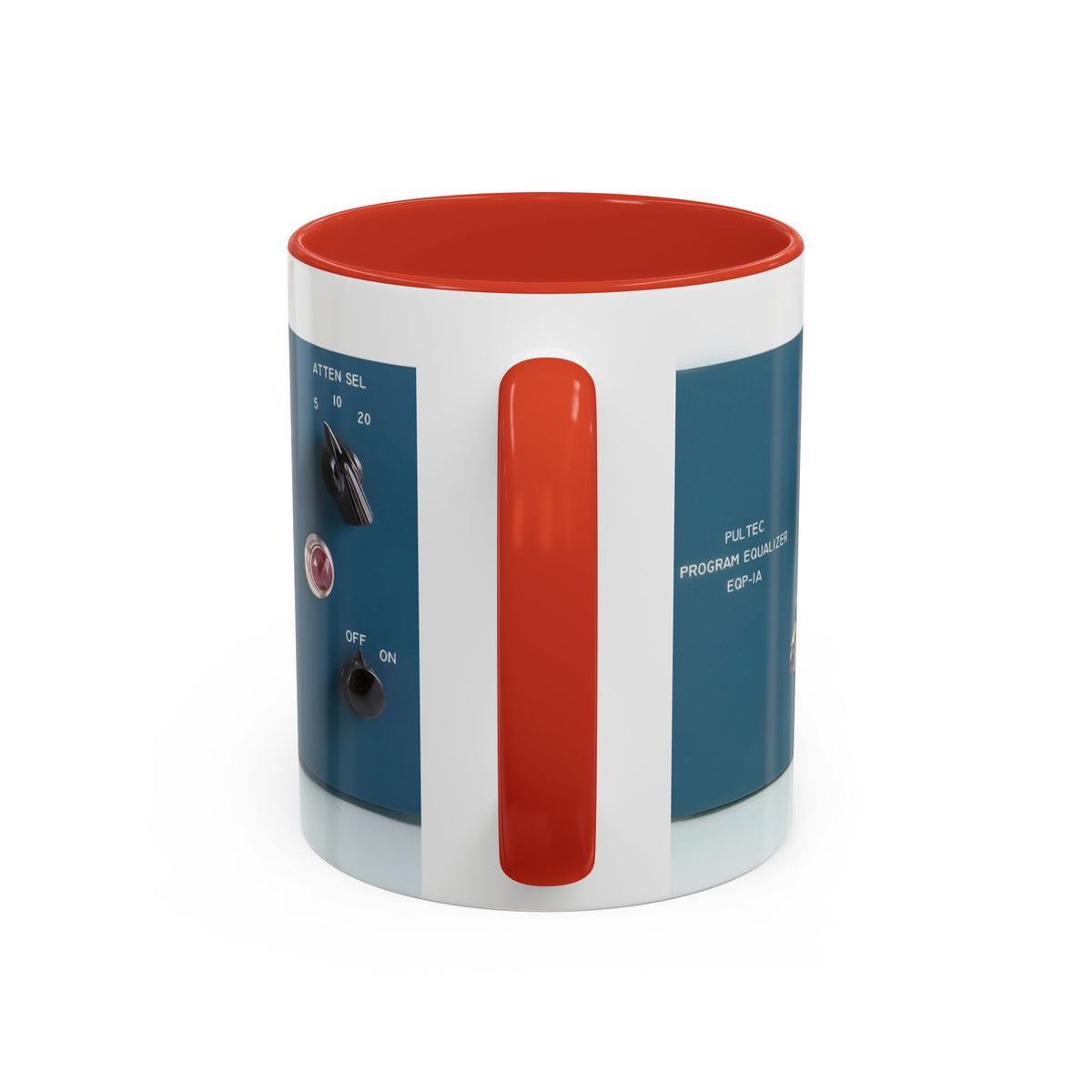 PULTEC Ceramic Mug, Perfect Gift for Musicians, Studio Enthusiasts, Sound Engineers, Fun Coffee Mug, Unique Music Decor