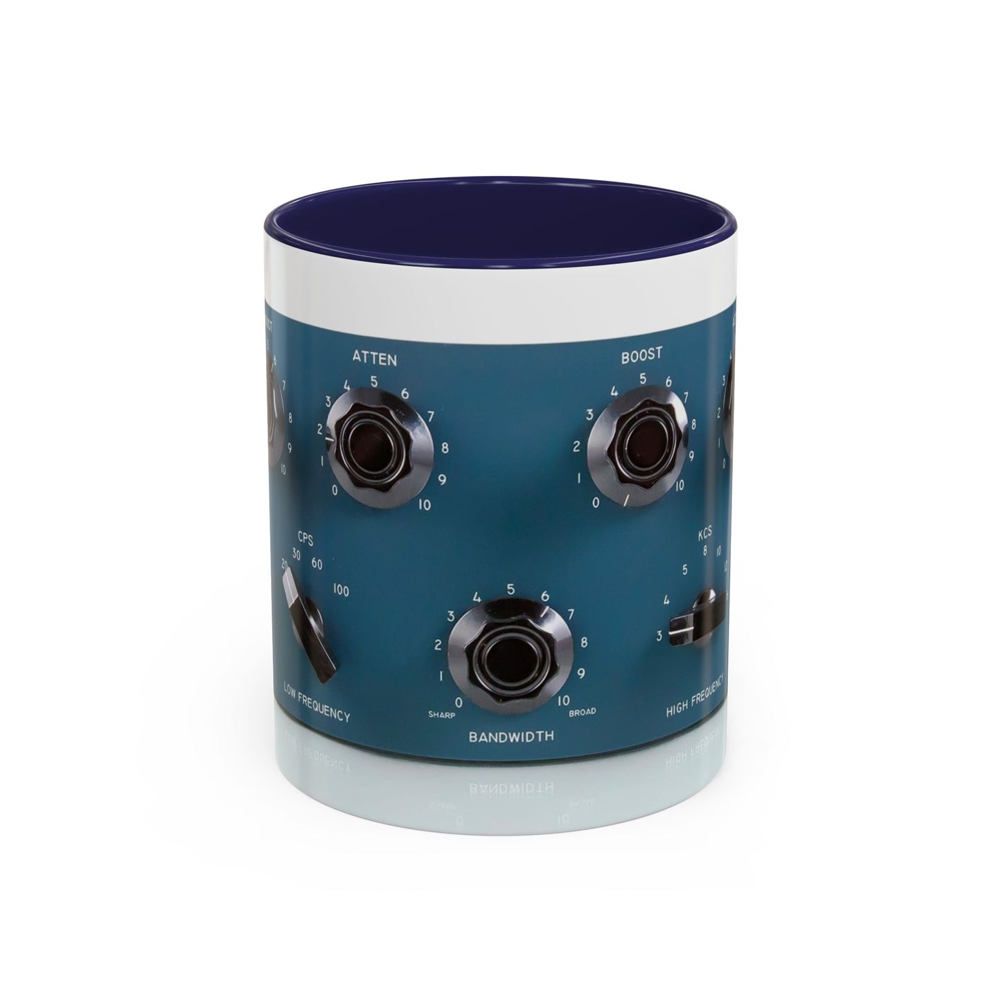 PULTEC Ceramic Mug, Perfect Gift for Musicians, Studio Enthusiasts, Sound Engineers, Fun Coffee Mug, Unique Music Decor