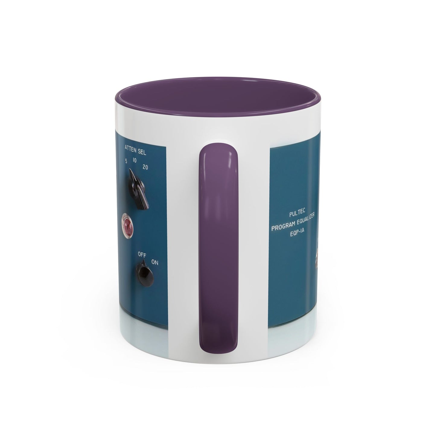 PULTEC Ceramic Mug, Perfect Gift for Musicians, Studio Enthusiasts, Sound Engineers, Fun Coffee Mug, Unique Music Decor