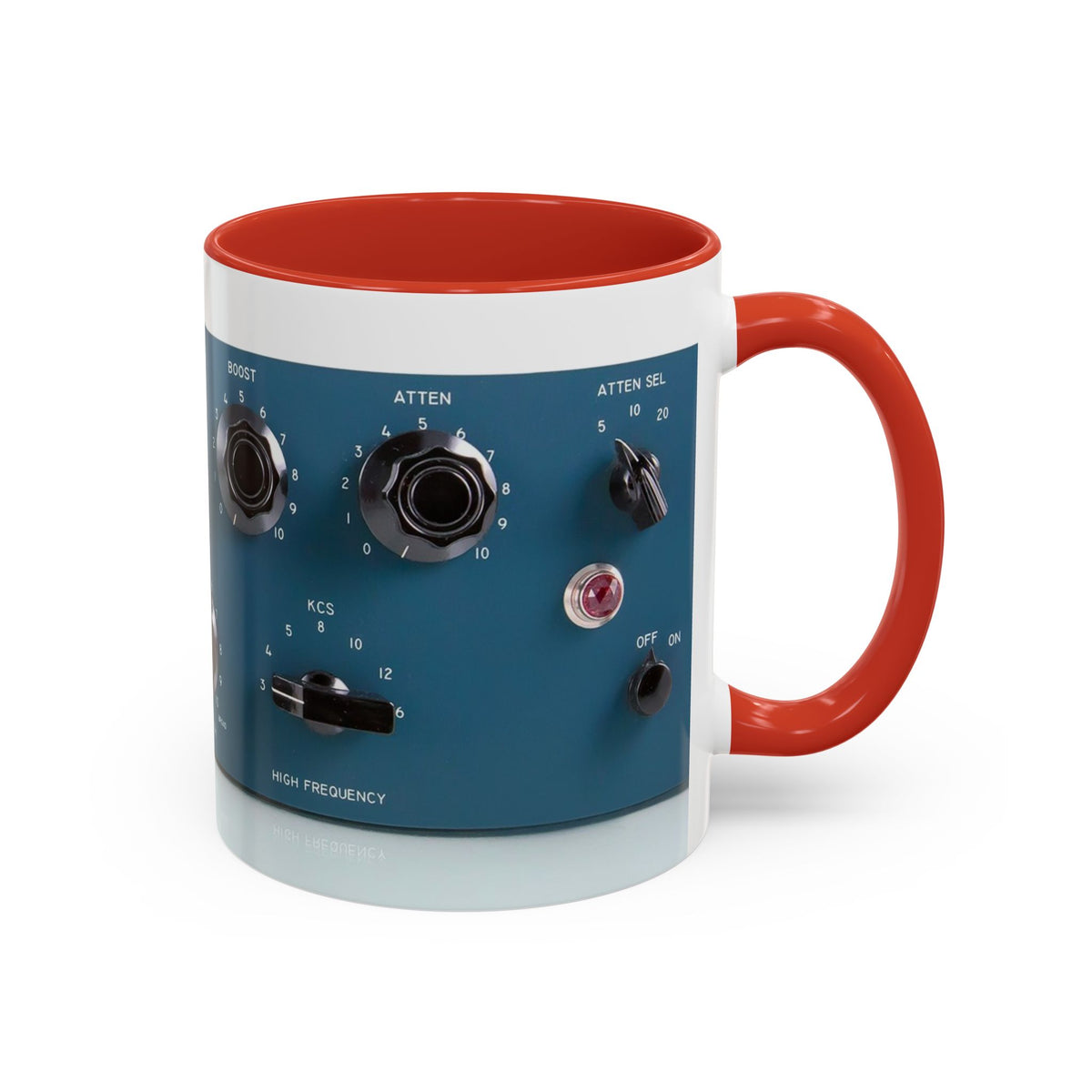 PULTEC Ceramic Mug, Perfect Gift for Musicians, Studio Enthusiasts, Sound Engineers, Fun Coffee Mug, Unique Music Decor