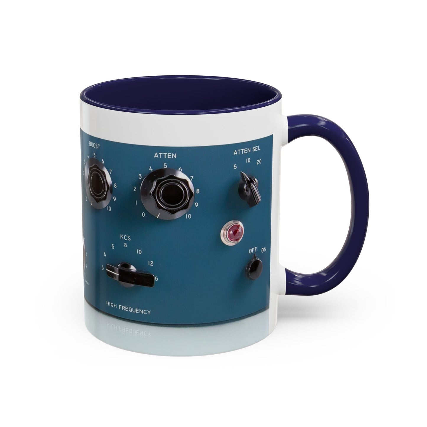 PULTEC Ceramic Mug, Perfect Gift for Musicians, Studio Enthusiasts, Sound Engineers, Fun Coffee Mug, Unique Music Decor