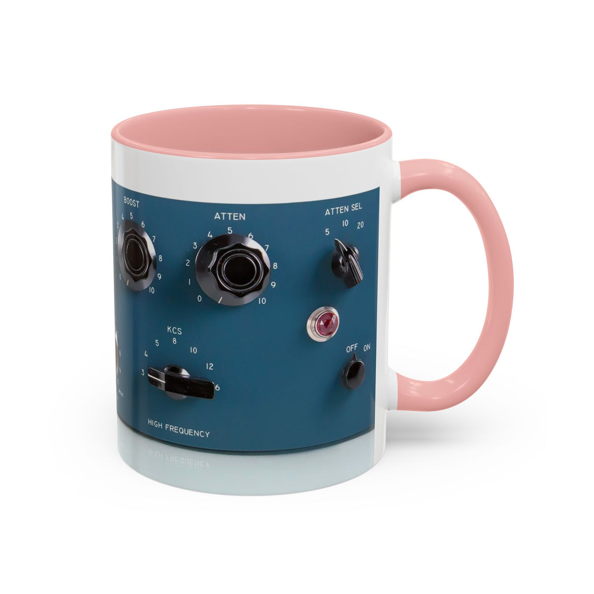 PULTEC Ceramic Mug, Perfect Gift for Musicians, Studio Enthusiasts, Sound Engineers, Fun Coffee Mug, Unique Music Decor