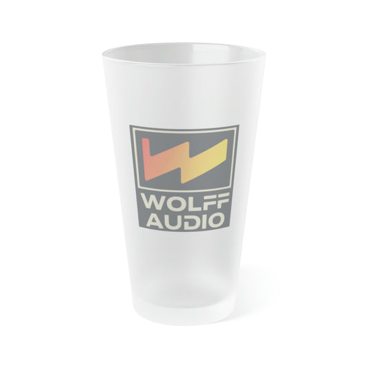 Frosted Pint Glass, 16oz