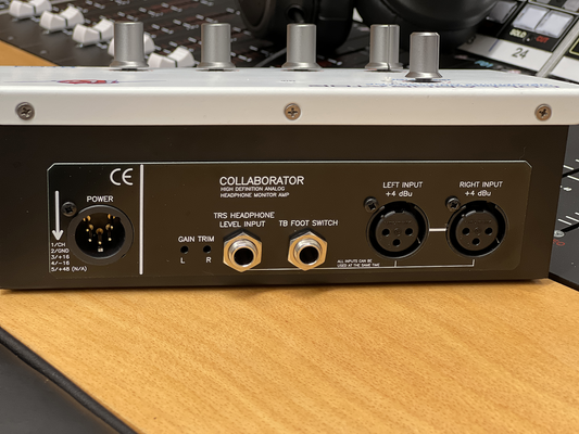 COLLABORATOR High Definition Analog Headphone Monitor Amp with TalkBack